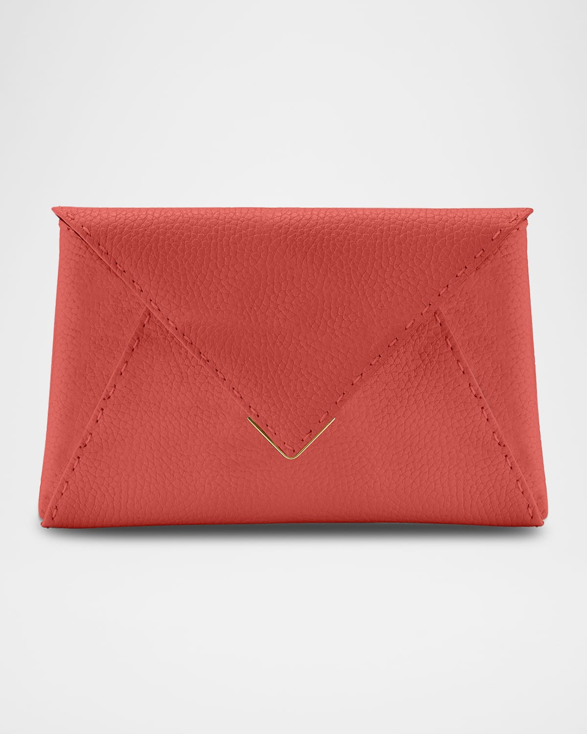 Lee Small Pouchet Leather Clutch Bag
