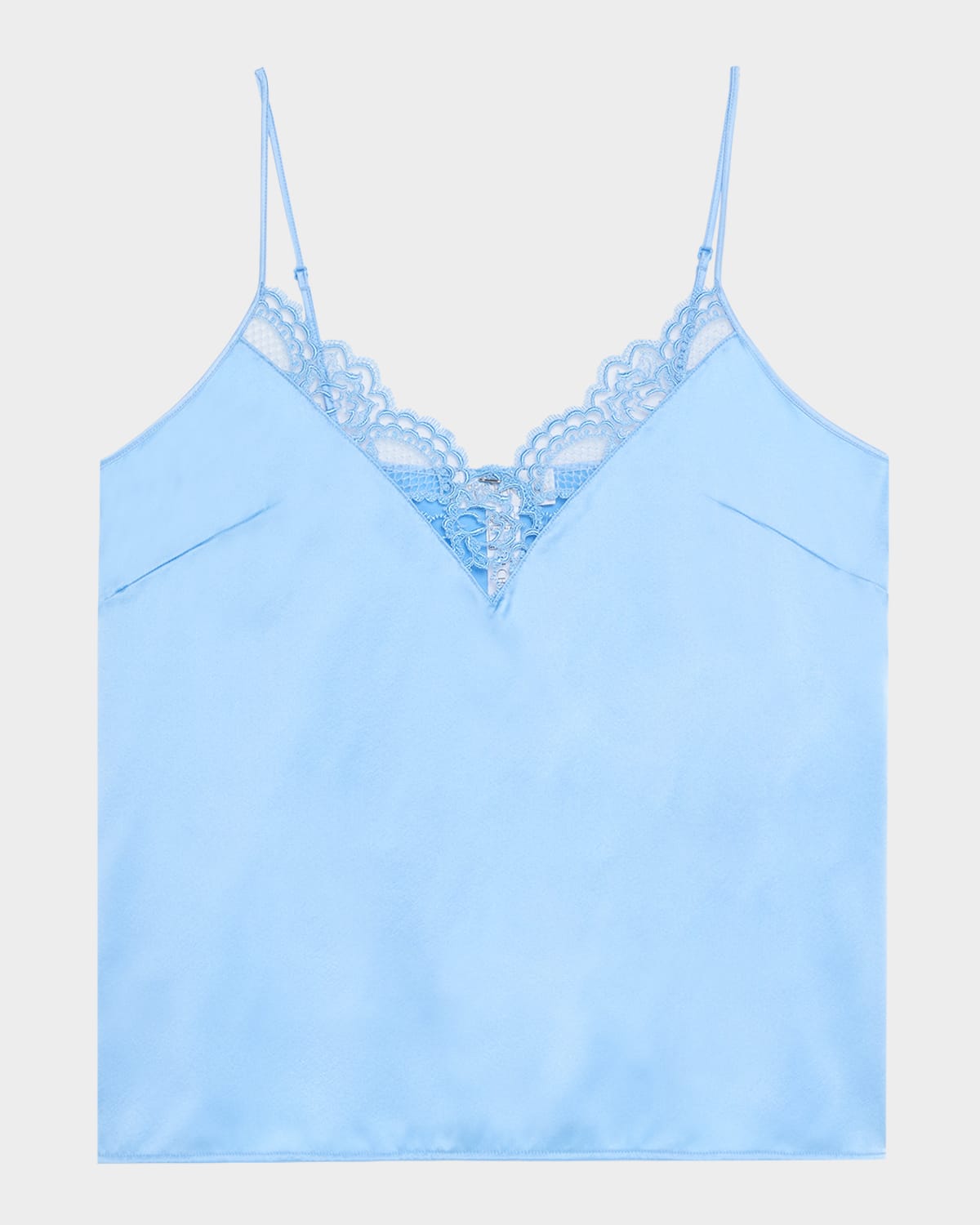 Lise Charmel Lace-trim Camisole In Blue