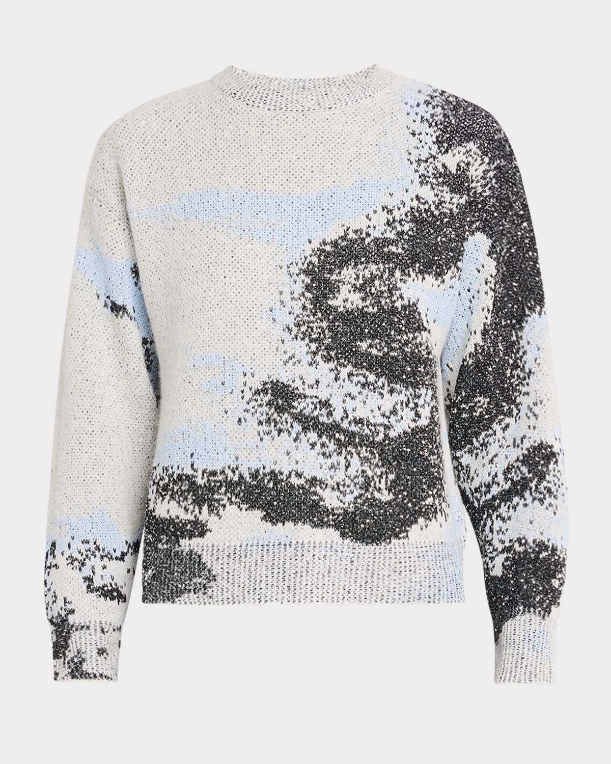 Rag & Bone Estelle Crewneck Sweater In Ivorymult