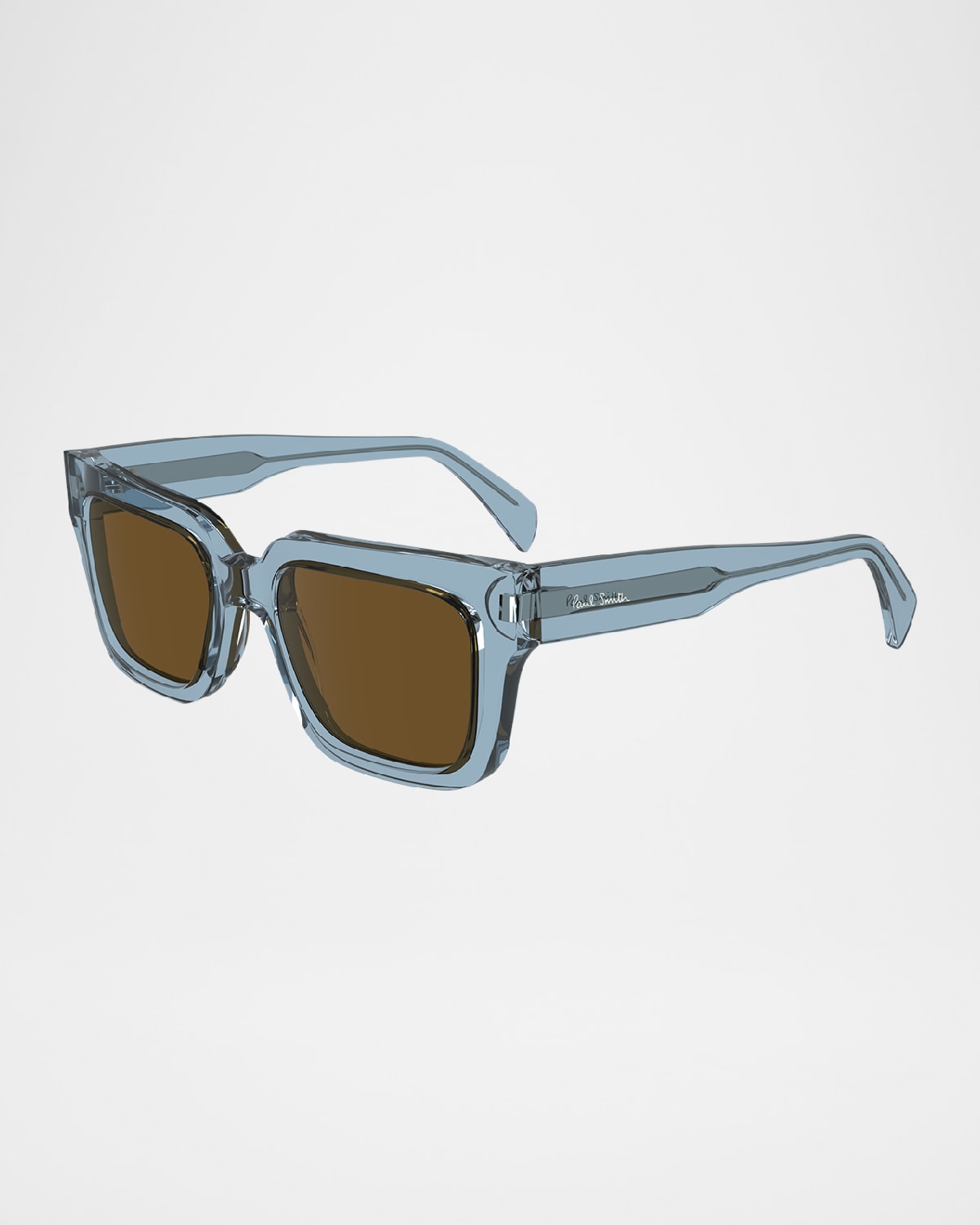 Men's Kenton Acetate Rectangle Sunglasses