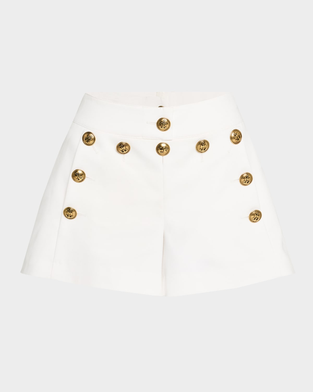MAISON COMMON COTTON-STRETCH NAUTICAL SHORTS 