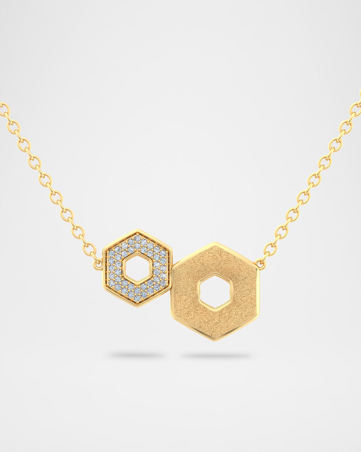 Total Eclipse Necklace with Diamonds