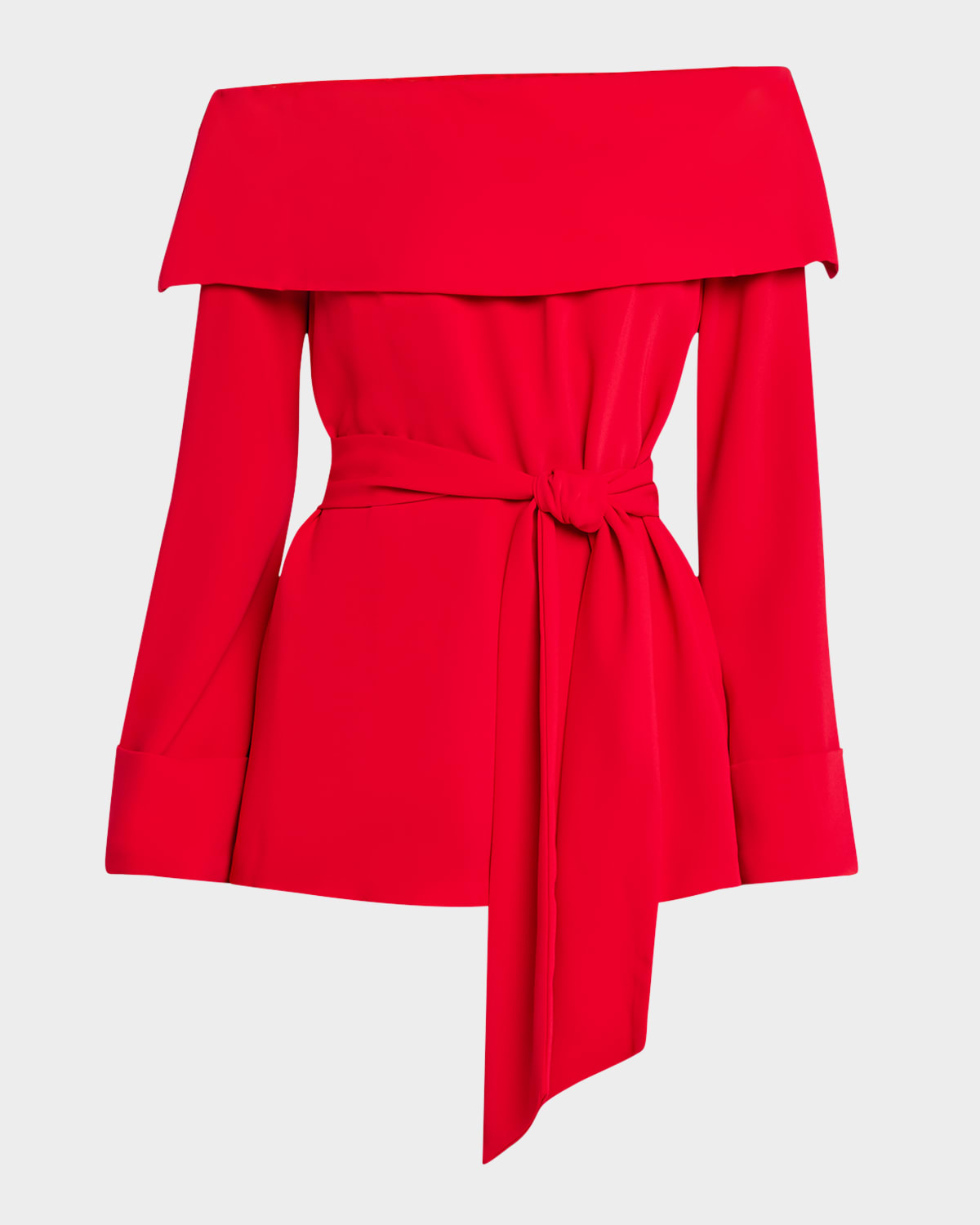 Lyndi Off-Shoulder Foldover Top