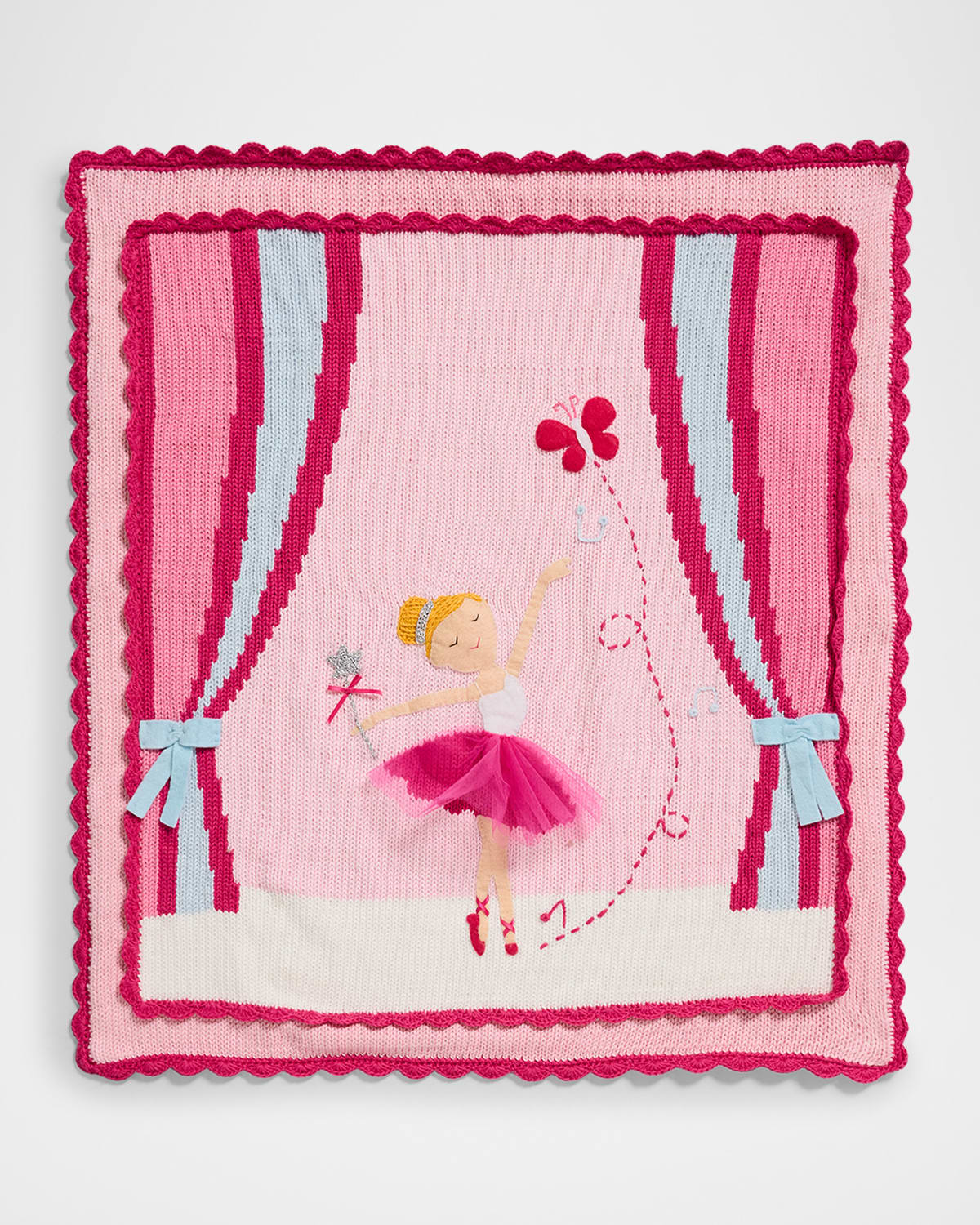 Art Walk Tip Toe Ballerina Blanket