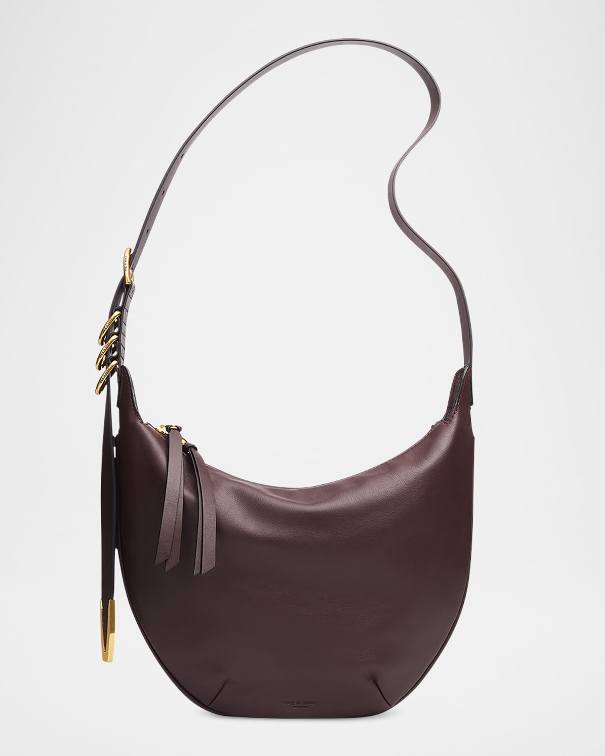 Spire Mini Leather Hobo Bag