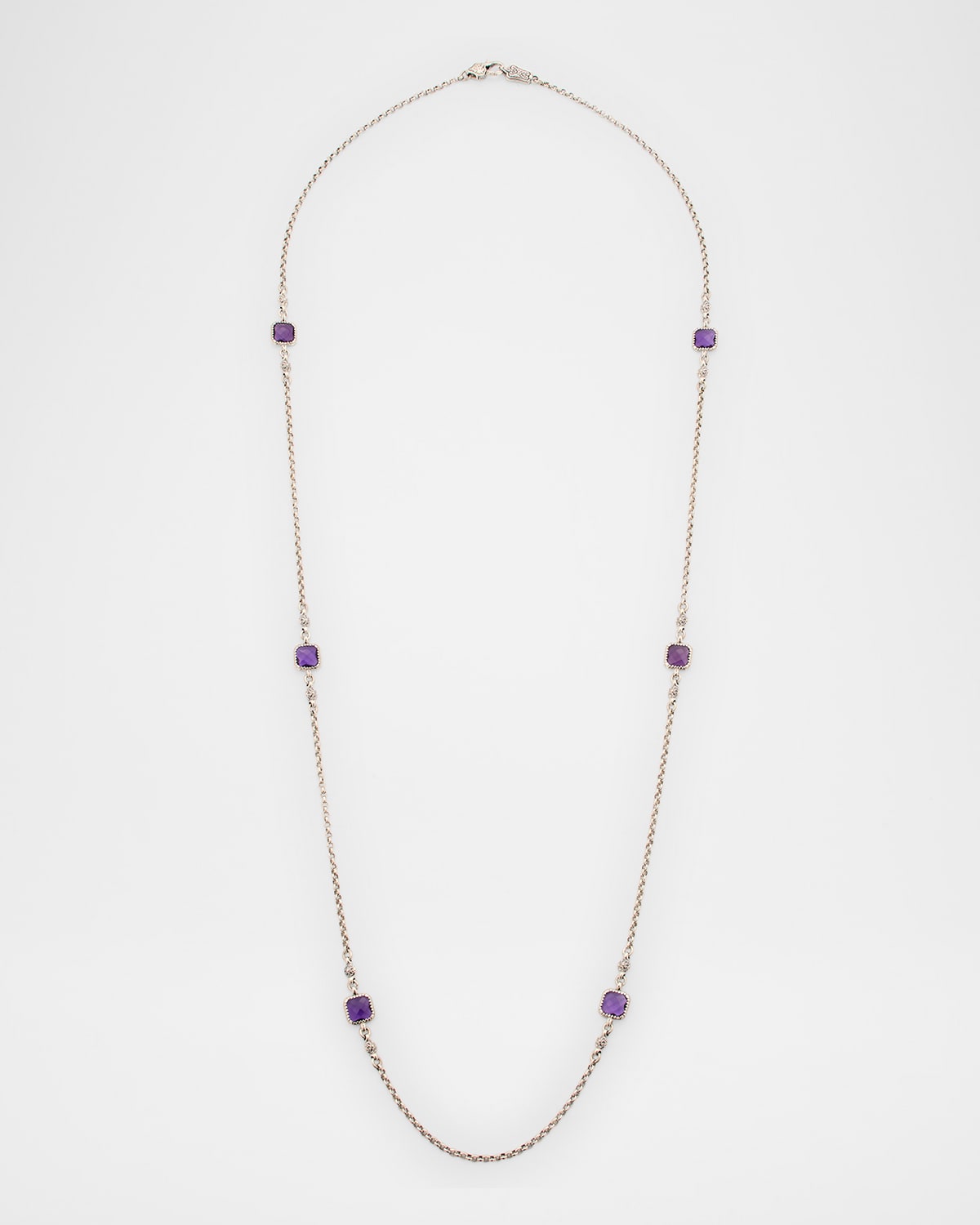 Anthos Square Station Necklace