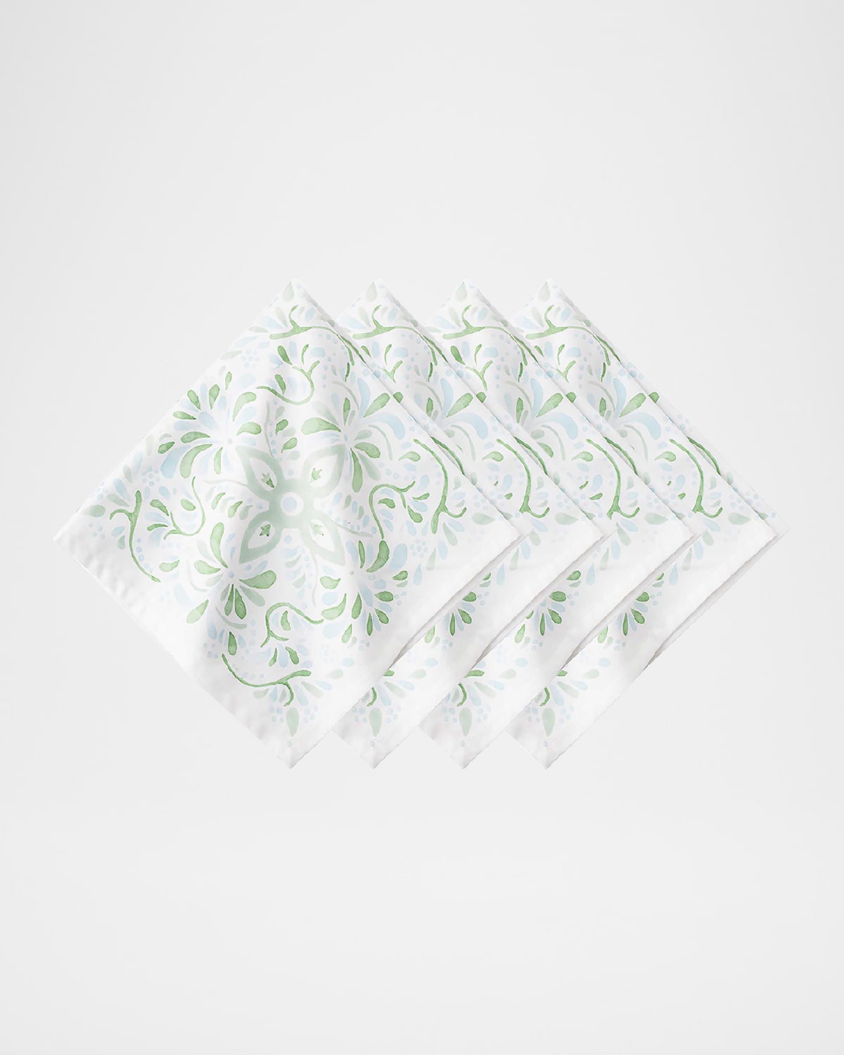 Juliska Iberian Napkins, Set Of 4 In Sage