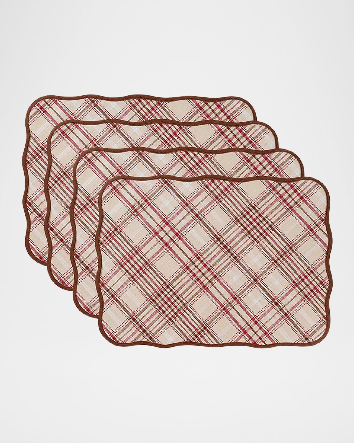 Juliska Harvest Tartan Placemats, Set Of 4