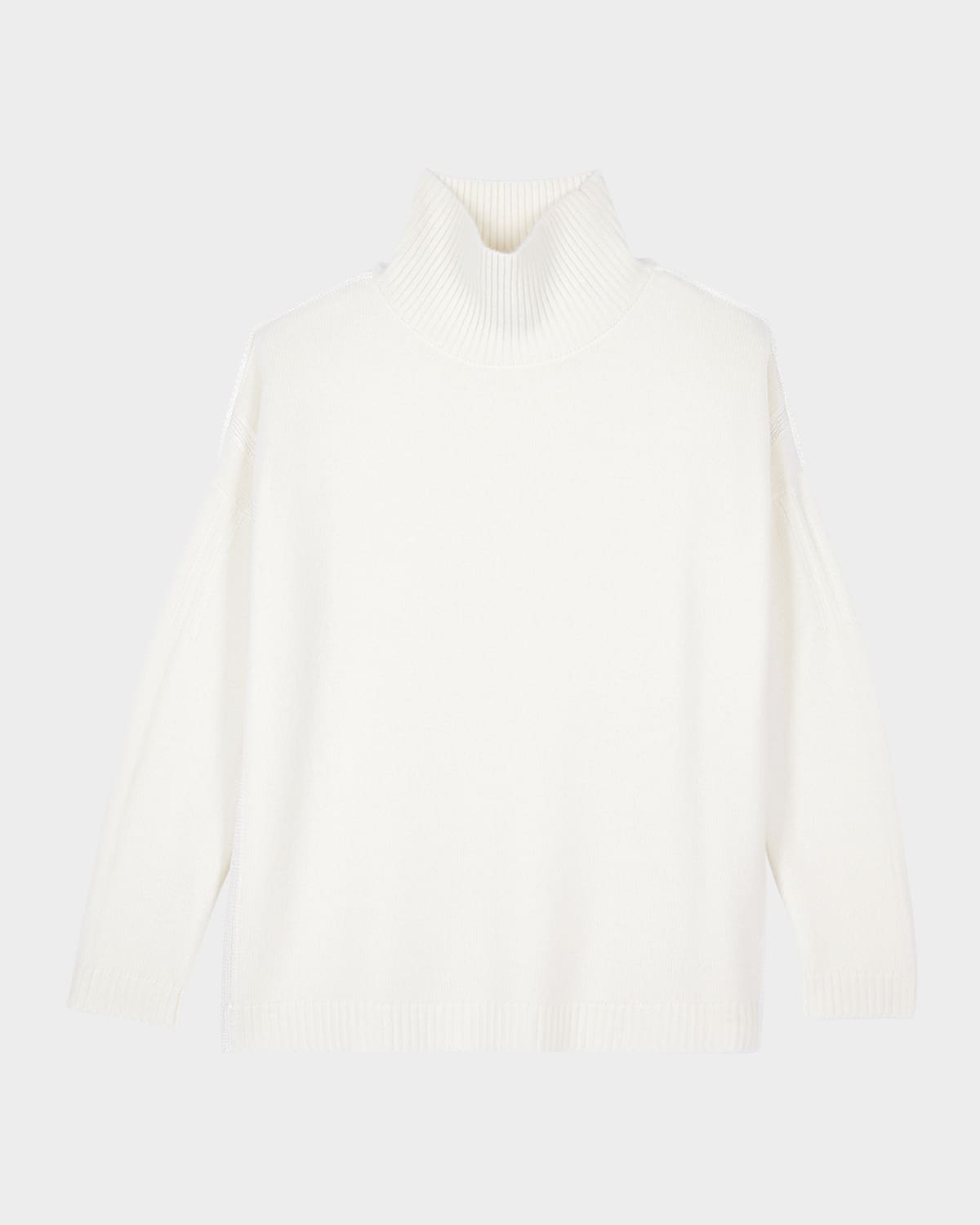 THE KOOPLES MOCK-NECK CASHMERE-BLEND SWEATER 