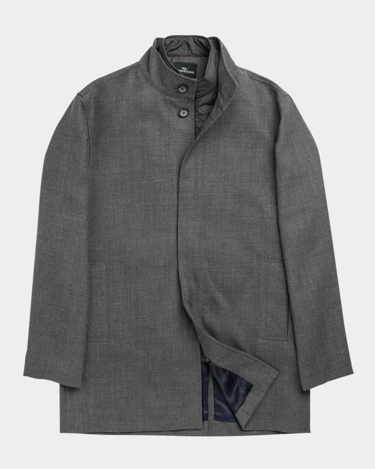 Men's Mackford 2in1 Twill Quilted Vest Jacket