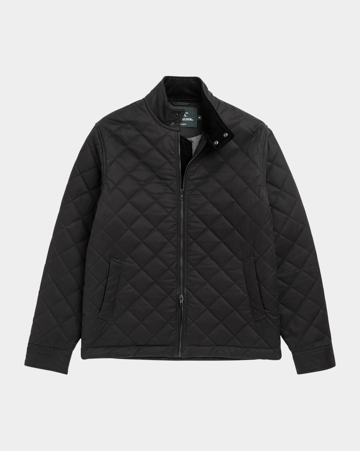Rodd & Gunn Men's Fenwick Twill Quilted Jacket In Nero