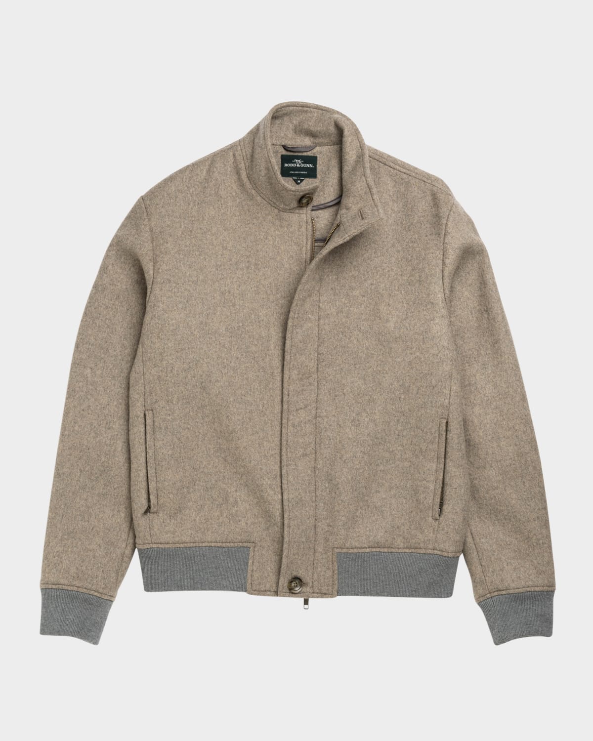 Rodd & Gunn - Lake Taylor Bomber Style Jacket In Fawn 009149-01 In Fawn