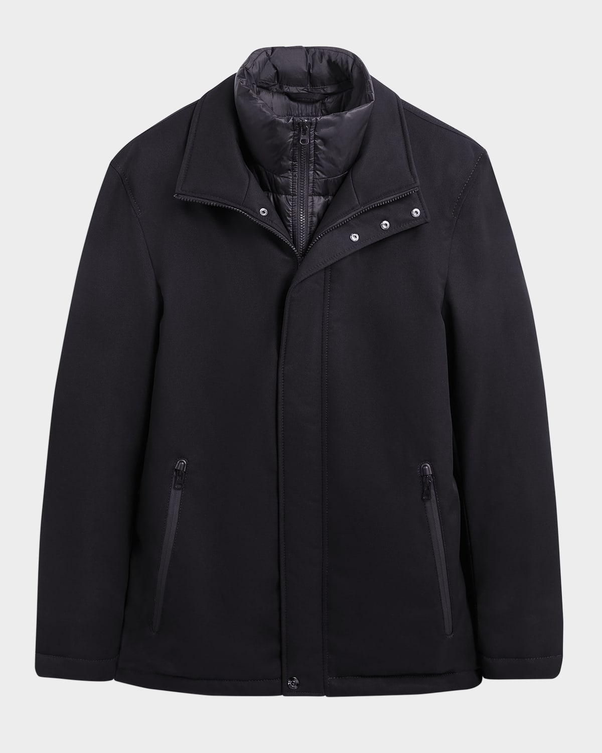Men's Full-Zip Parka Jacket
