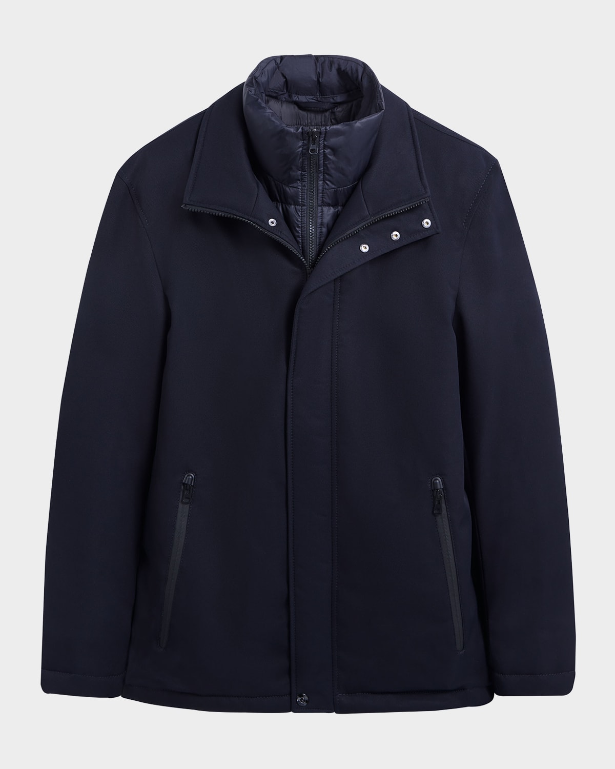 Men's Full-Zip Parka Jacket