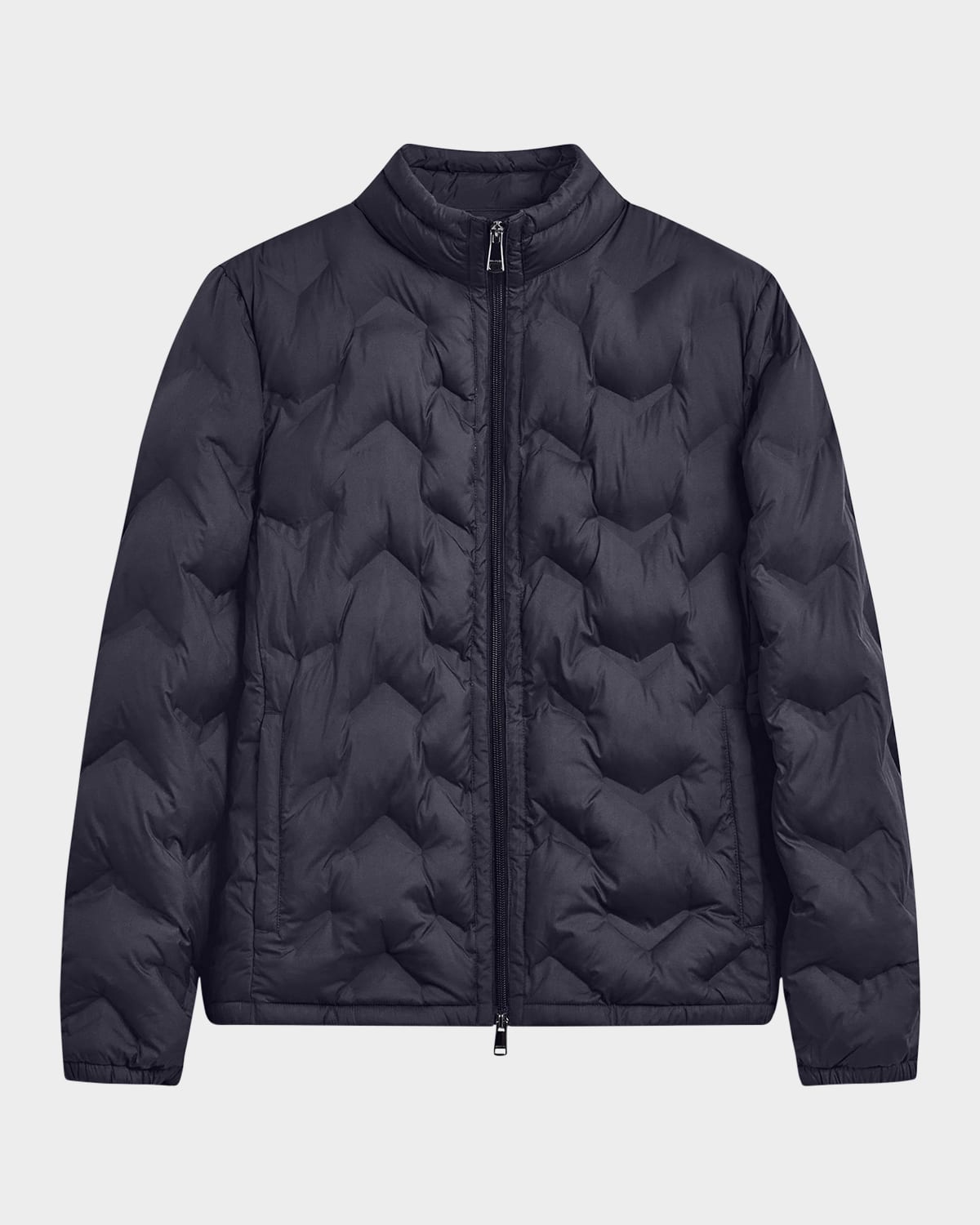Men's Quilted Full-Zip Bomber Jacket