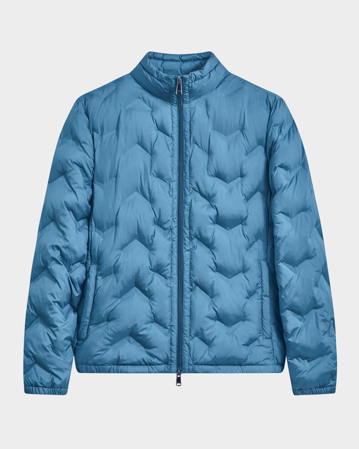 Men's Quilted Full-Zip Bomber Jacket