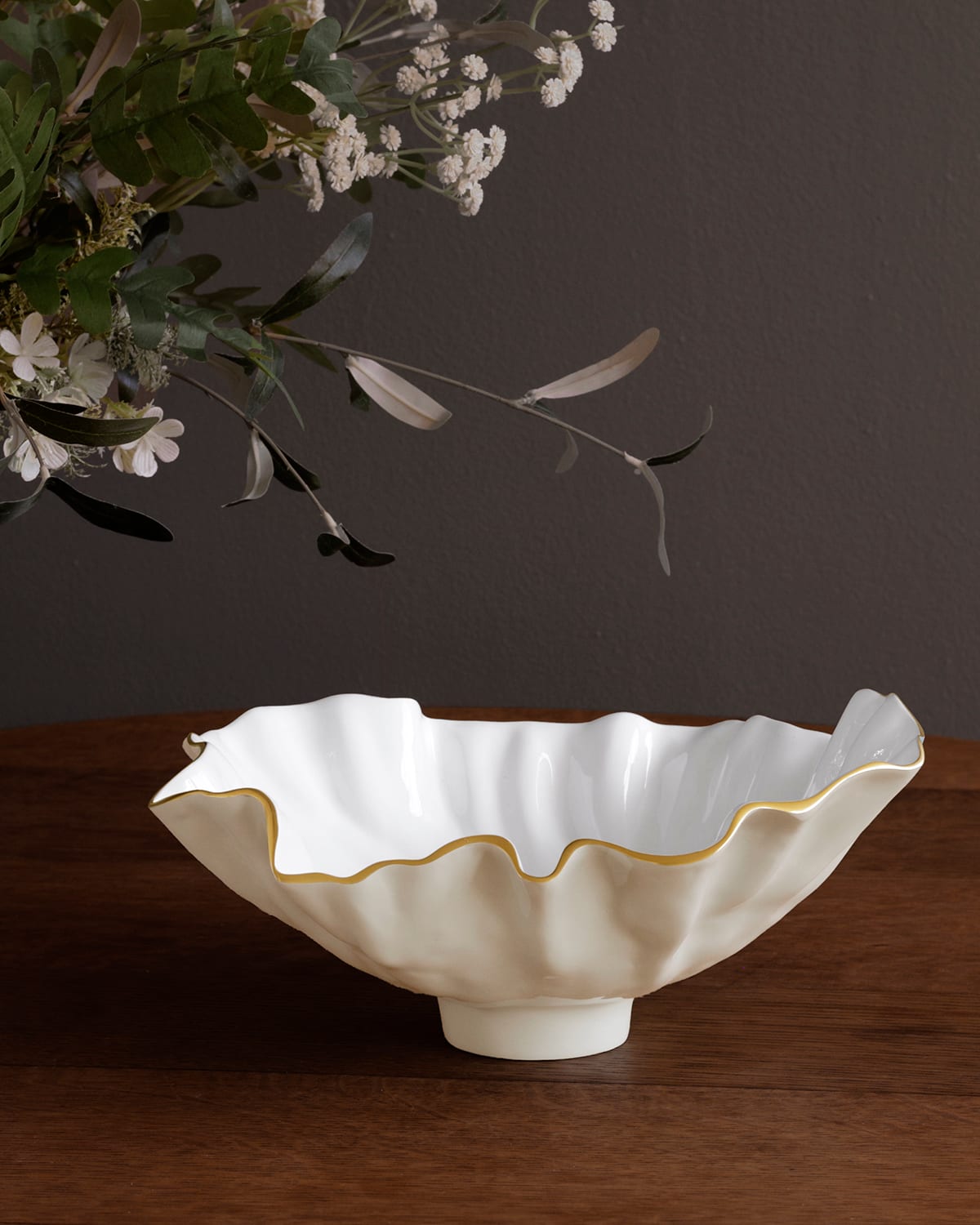 Beatriz Ball X Gretchen Murchison Encanto Bloom Medium Bowl In Cream