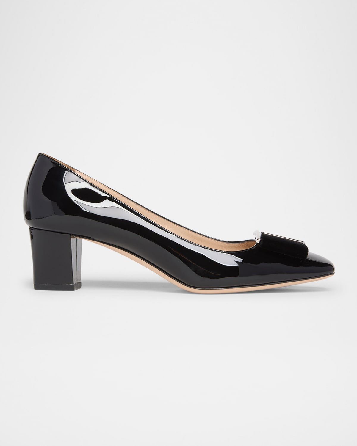 Tom Ford Audrey Velvet Bow Ballerina Pump In Black