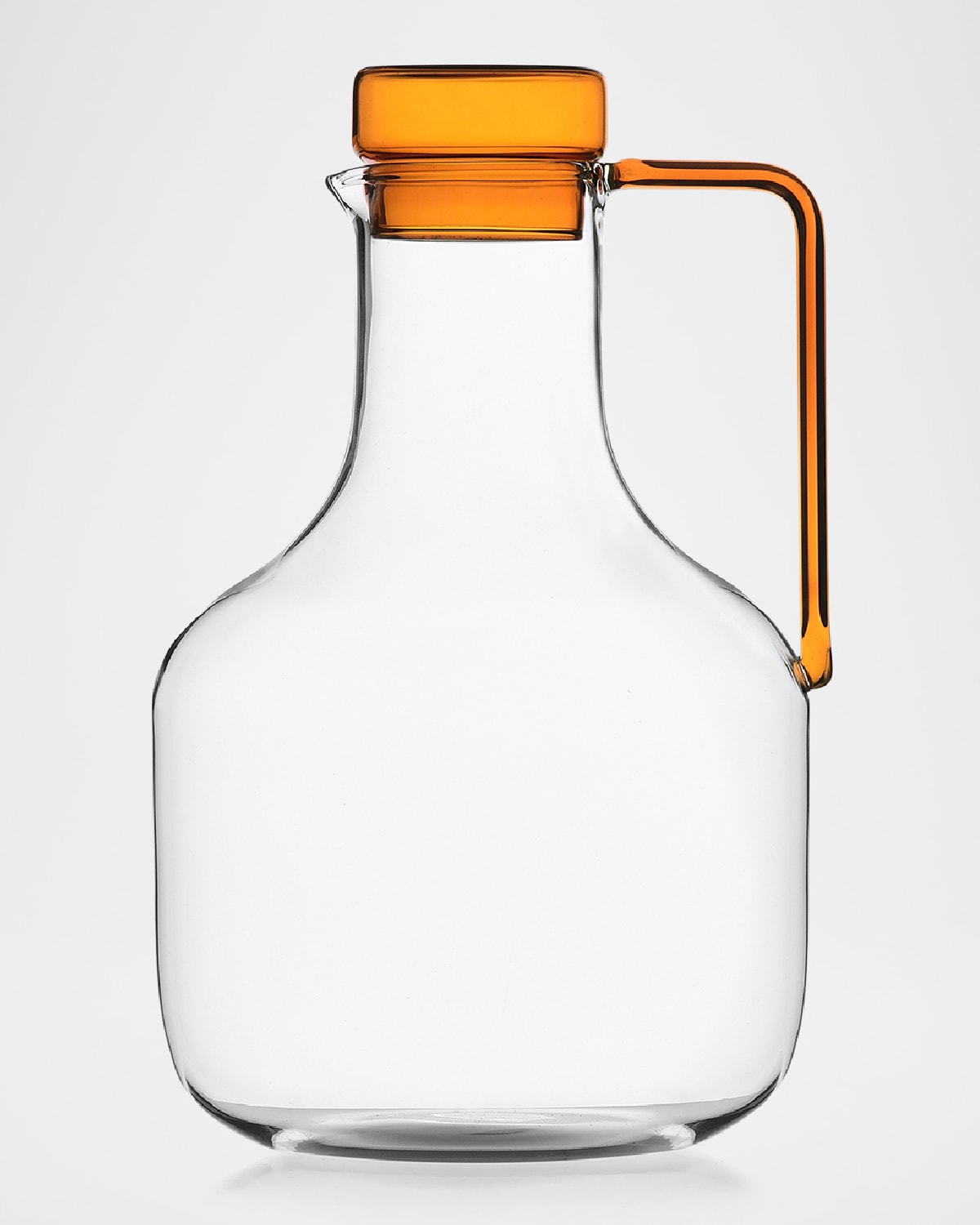 Ichendorf Liberta Amber Lid Jug, 63 Oz. In Amber