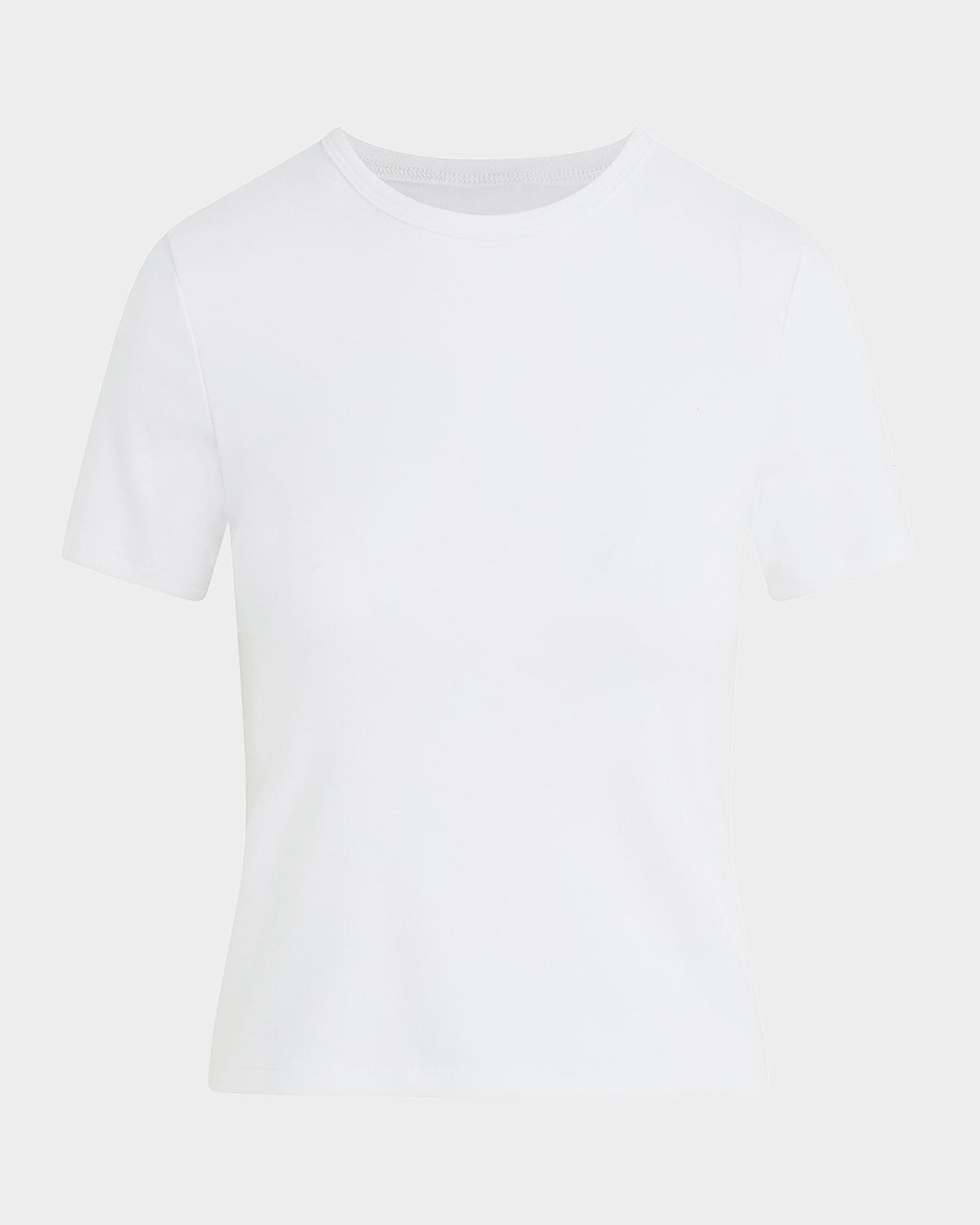 Shop Joe's Jeans The Baby Tee In Optic White