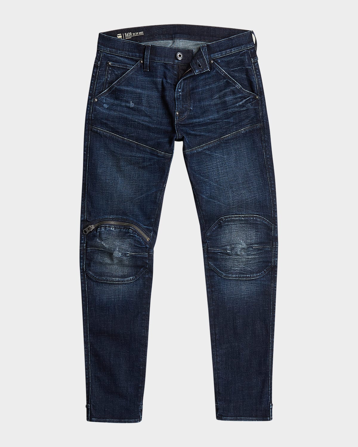 G-Star RAW Men's Scutar 3D Slim Tapered-Fit Metallic Jeans | Smart Closet