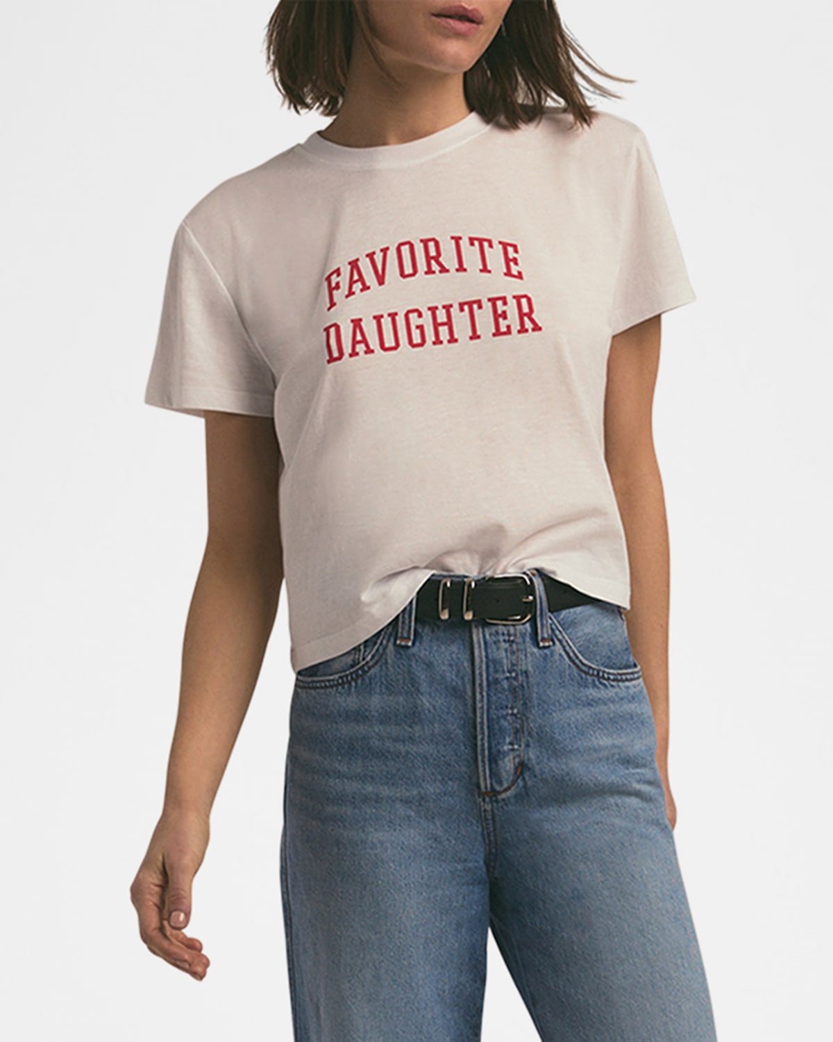 Cropped Collegiate T-Shirt