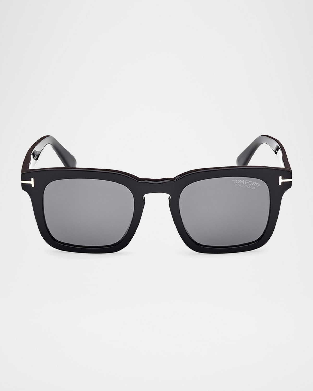 Tom Ford Dax Sunglasses In Shiny Black