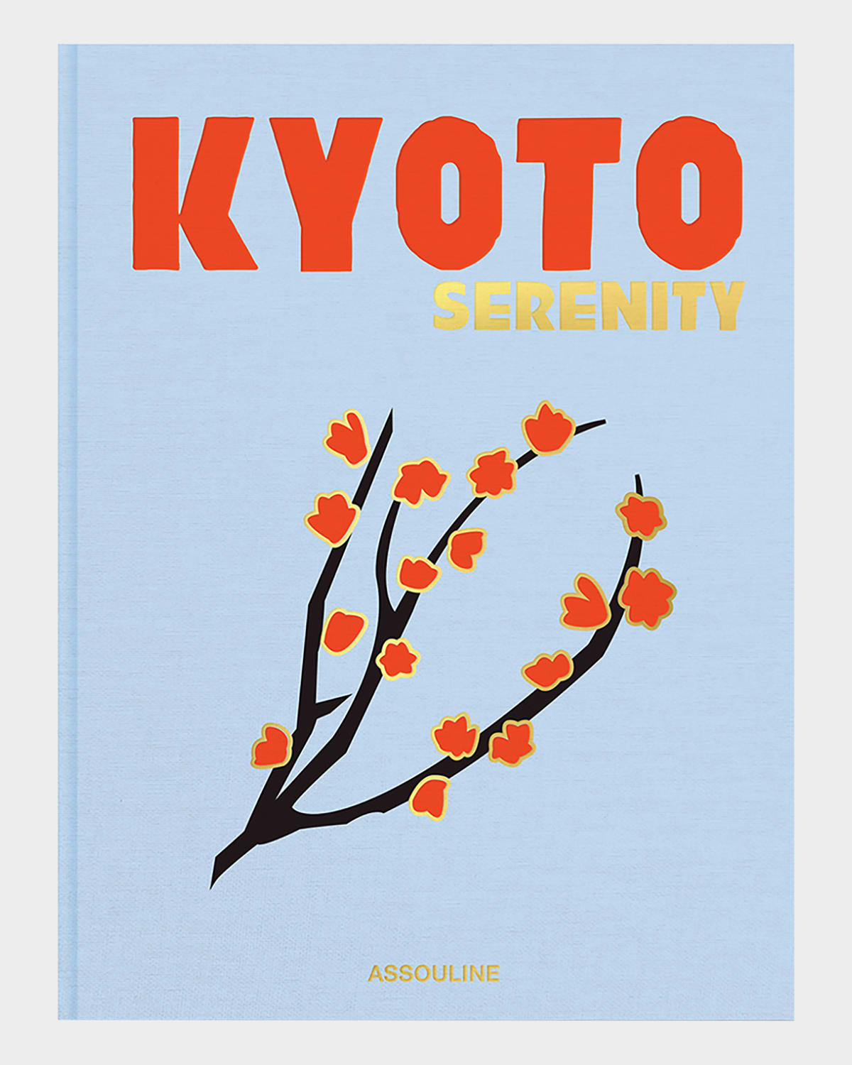 Assouline Kyoto Serenity Book By Francois Simon In Blue