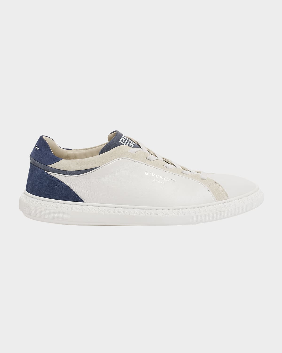 Men's G Set Lamb Leather Sneakers