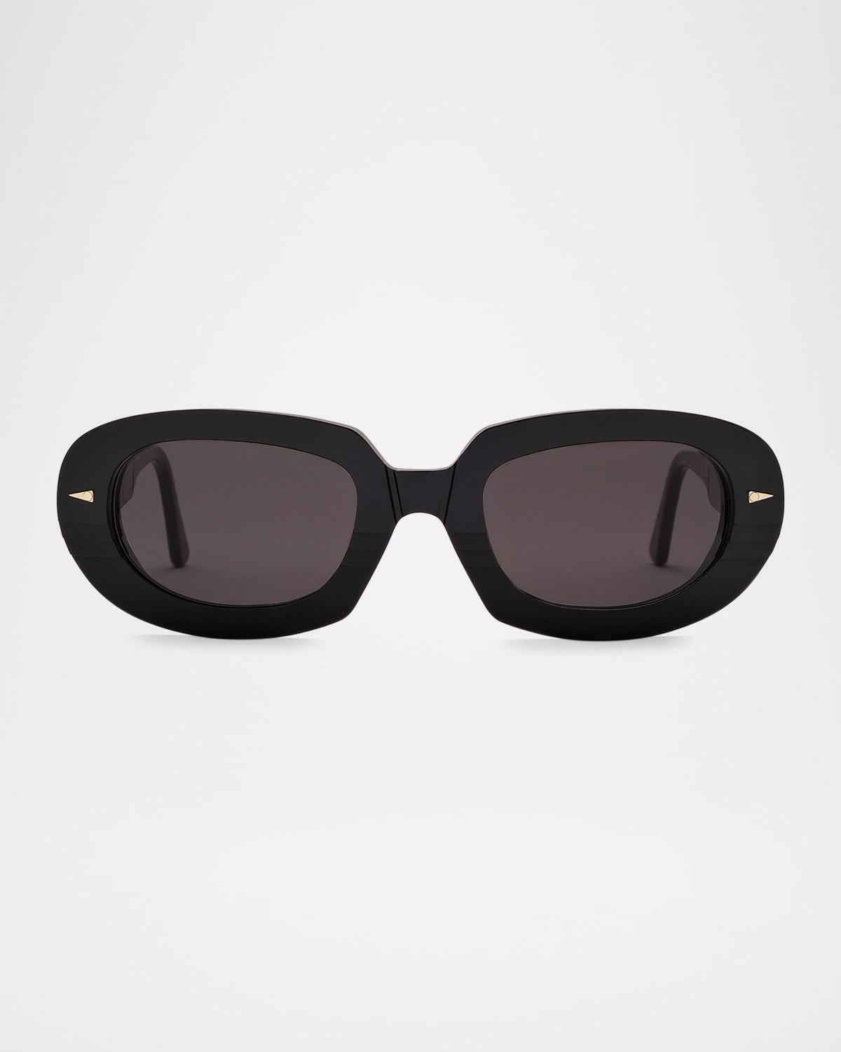 Lombards Acetate & Nylon Oval Sunglasses