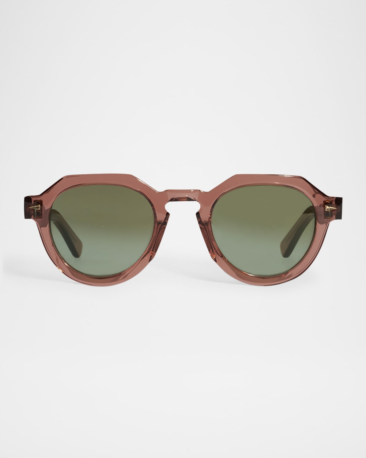 Grenelle Acetate & Nylon Round Sunglasses