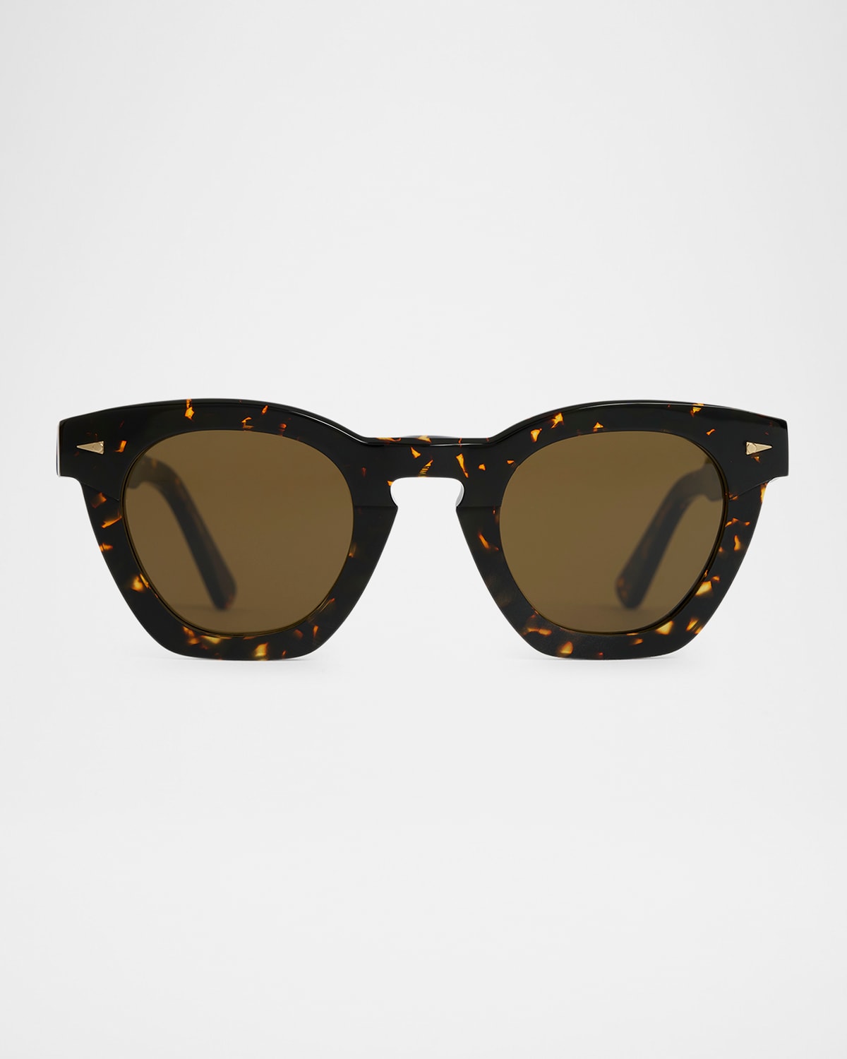 Montorgeuile Acetate & Nylon Square Sunglasses