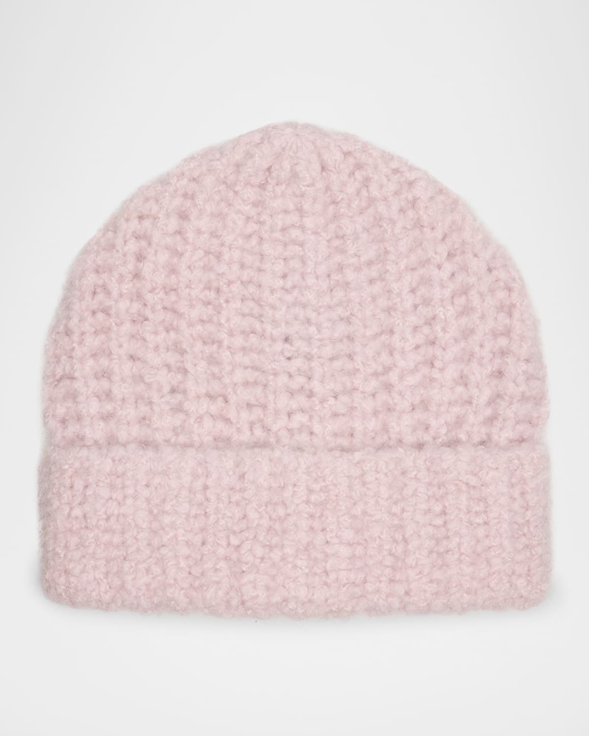 Cashmere-Silk Boucle Beanie