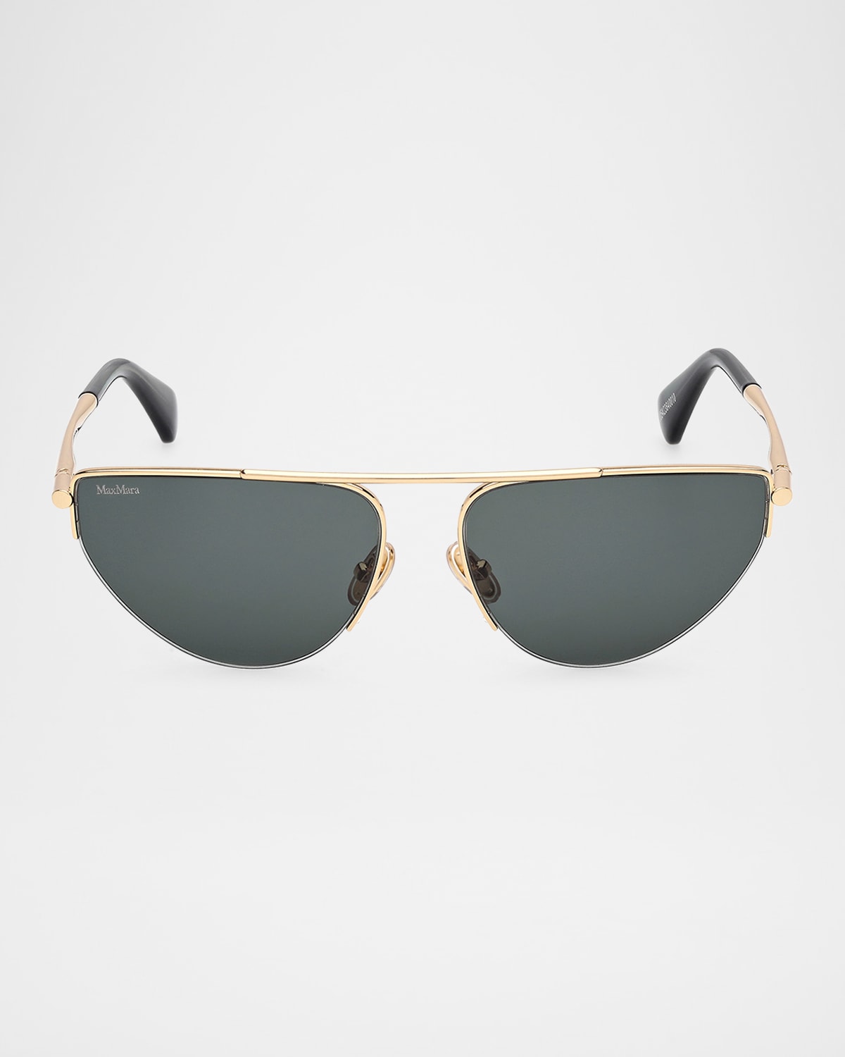 Metal Cat-Eye Sunglasses