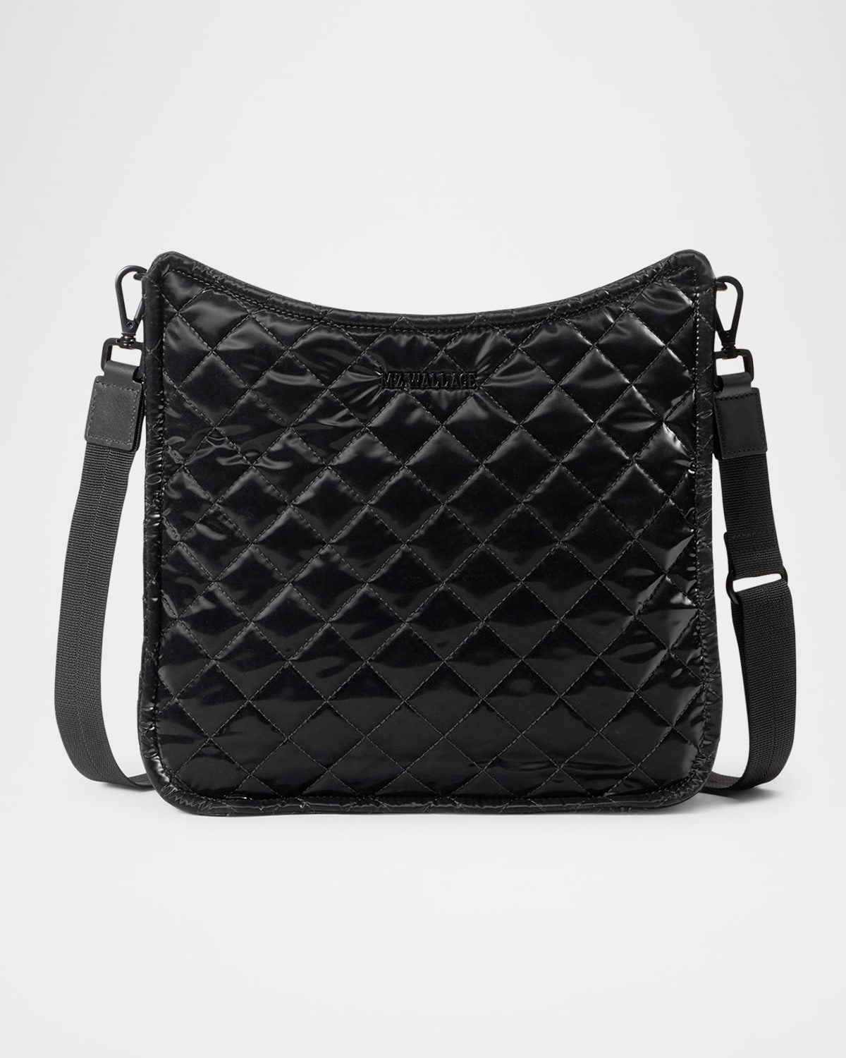Shop Mz Wallace Metro Box Quilted Crossbody Bag In Black