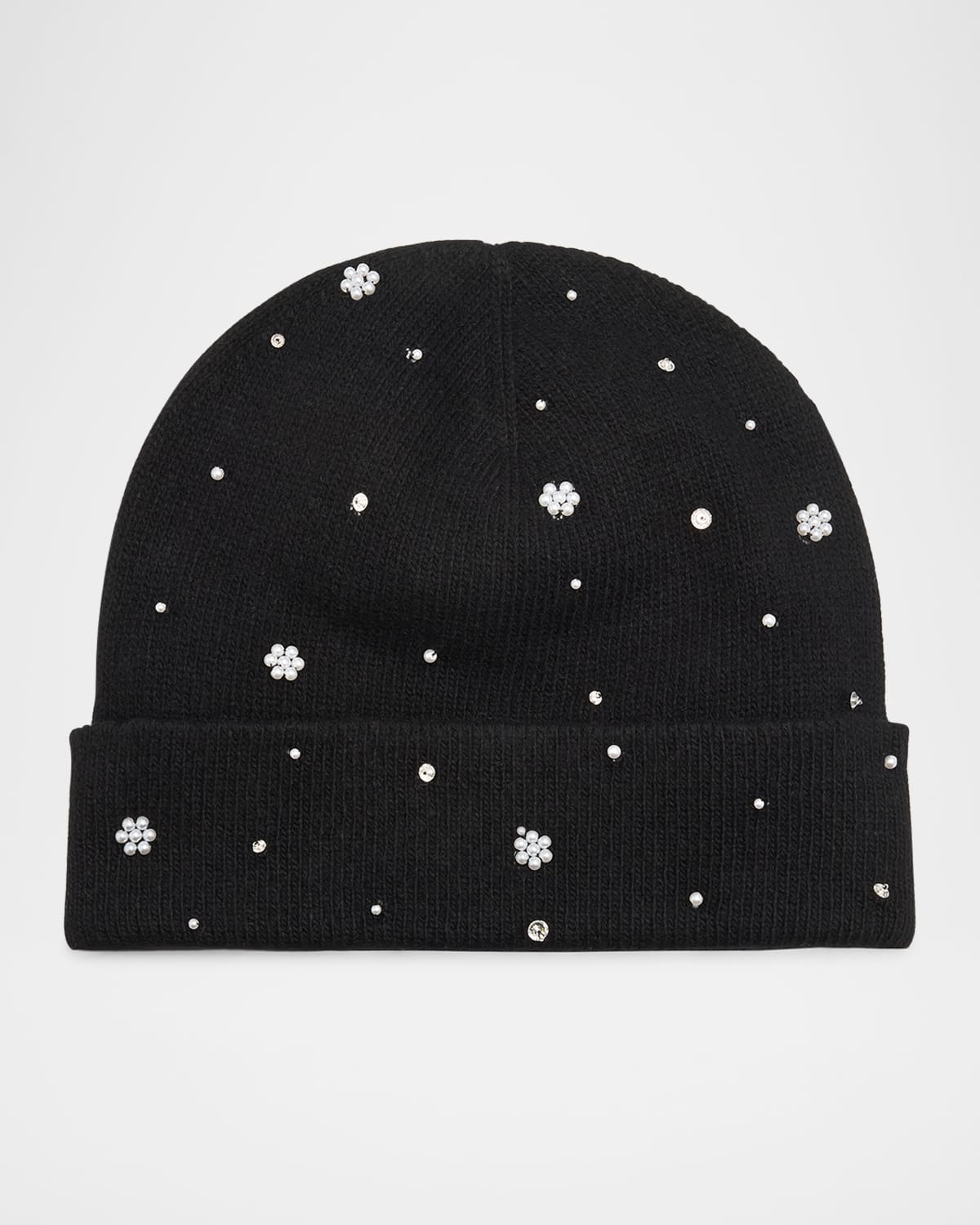 Cashmere Embellished Beanie