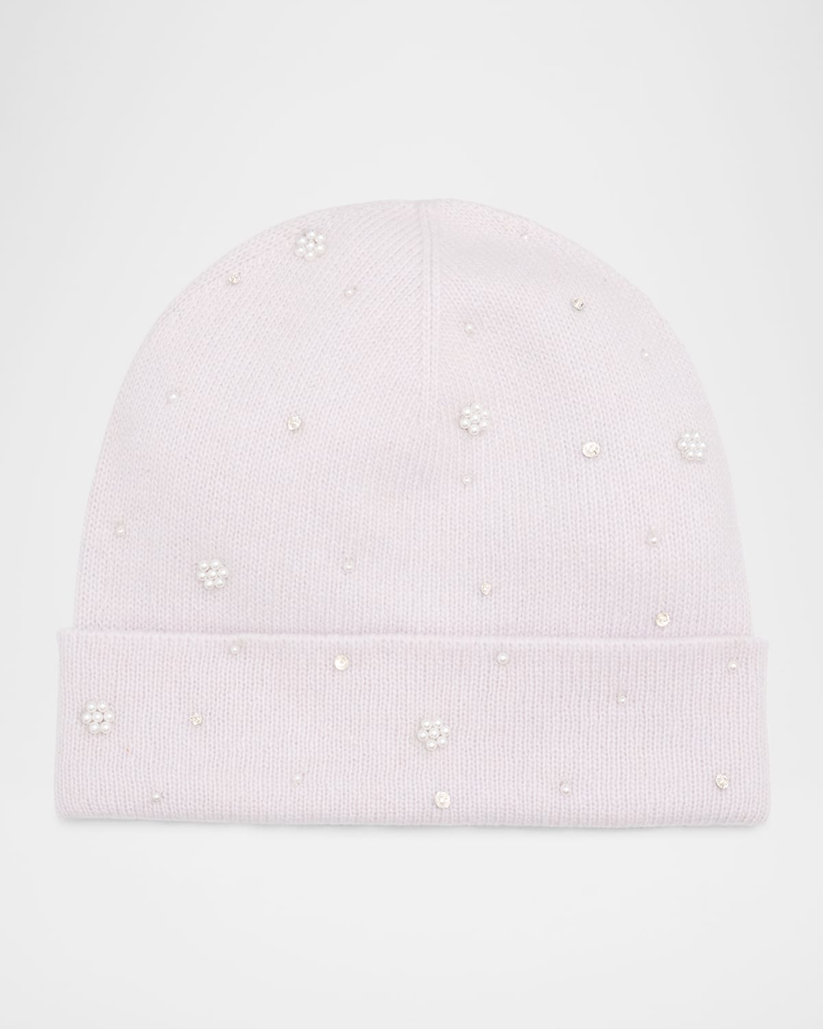Cashmere Embellished Beanie