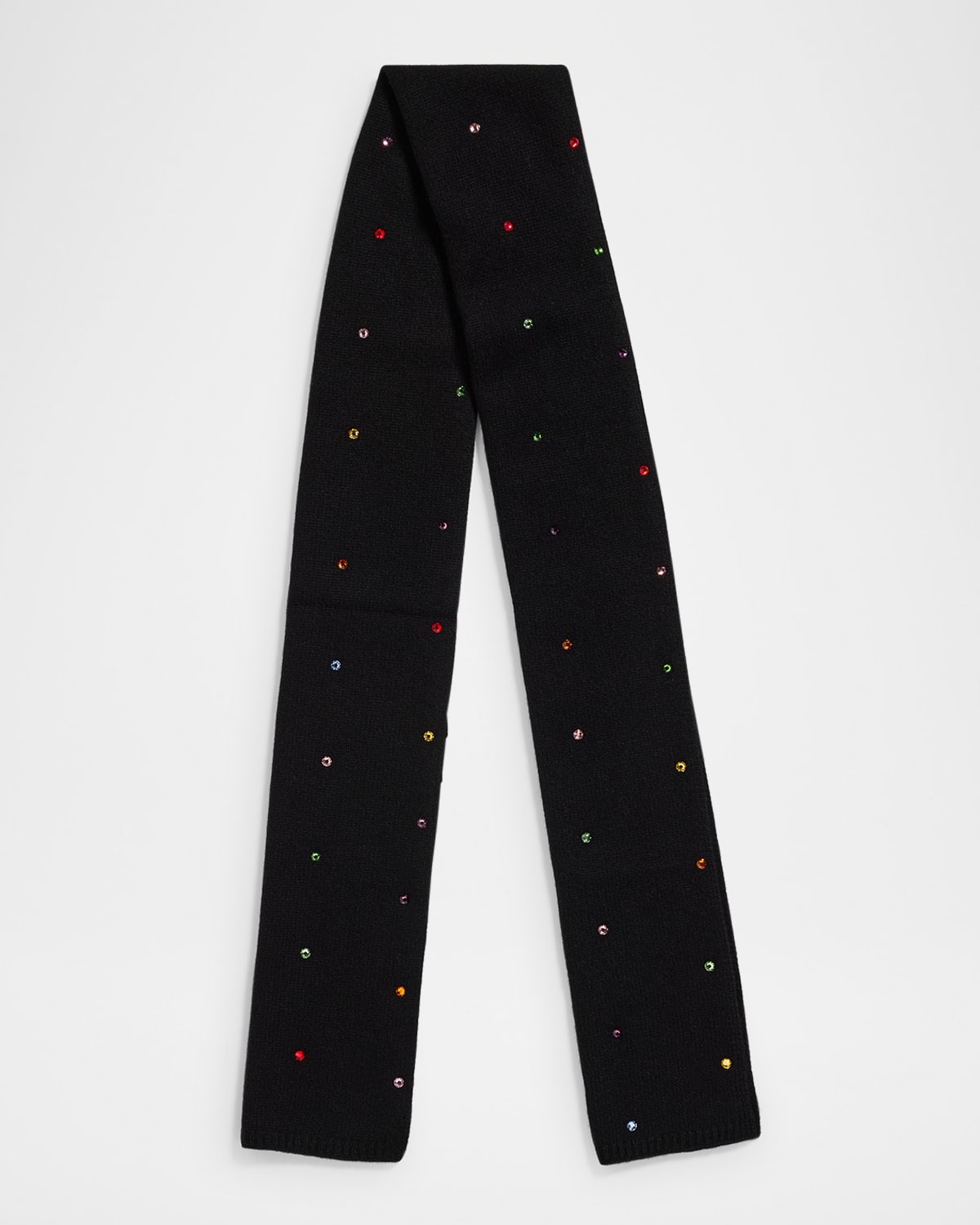 Rhinestone Cashmere Scarf