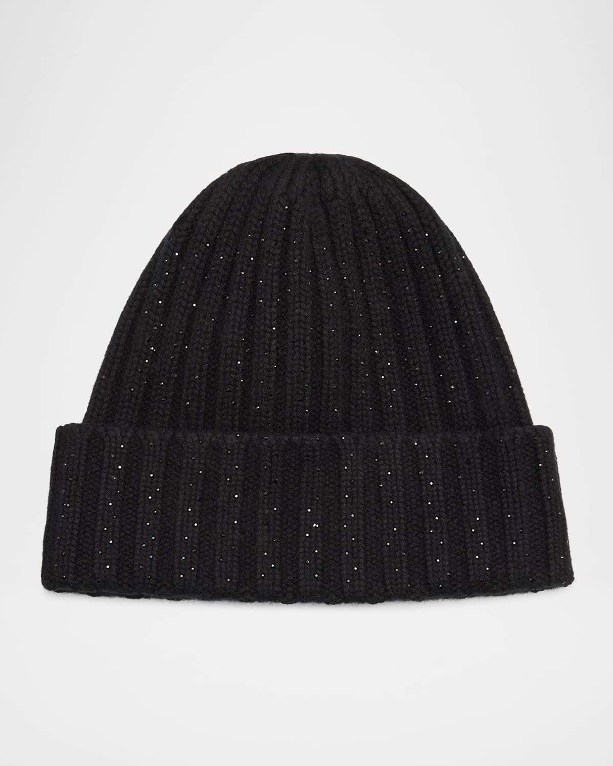 Cashmere Ribbed Beanie
