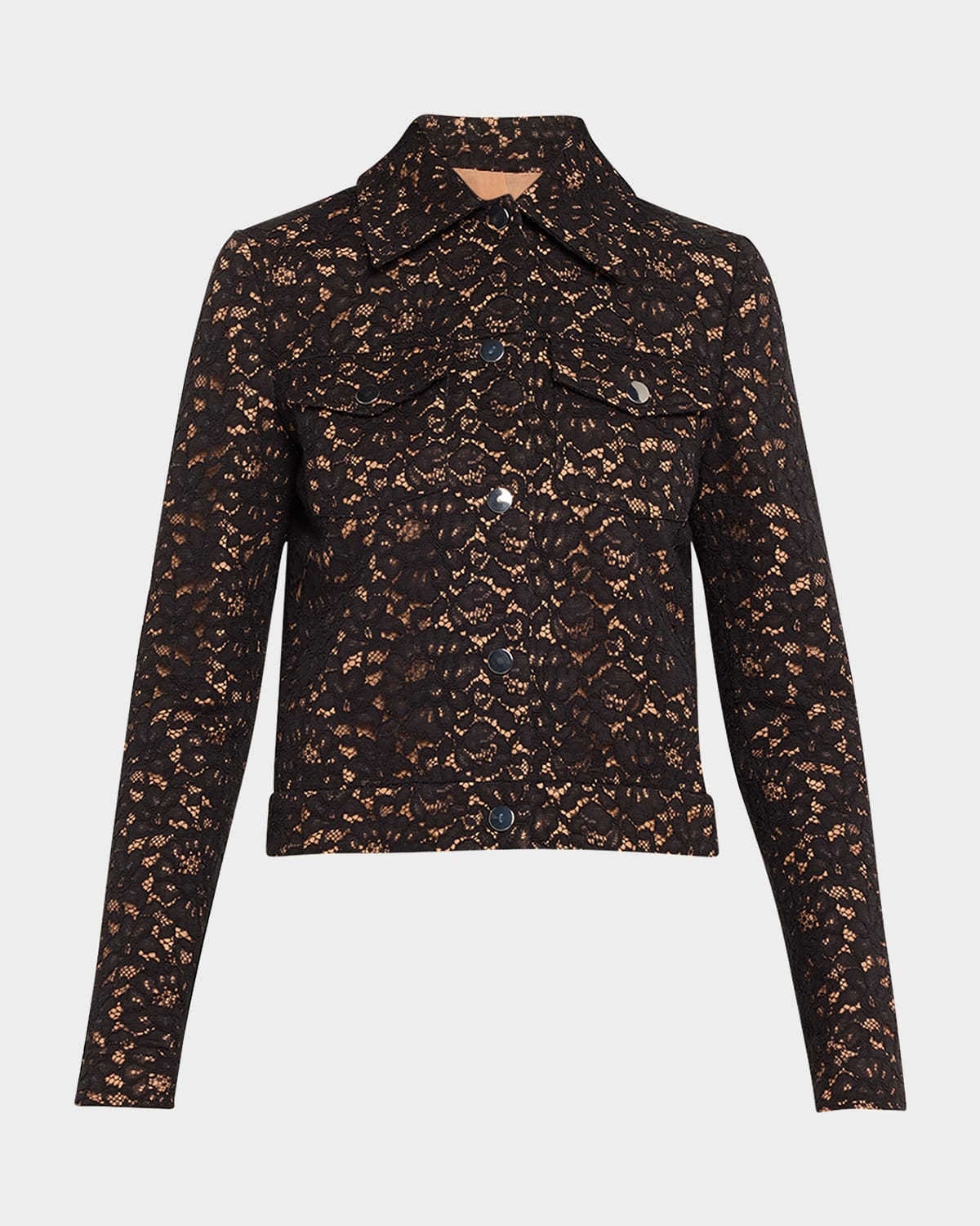 Lace Jean Jacket