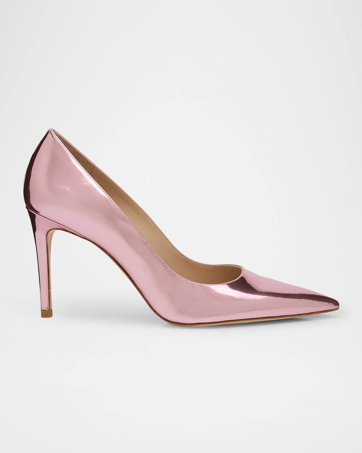 Stuart Weitzman Stuart Power Pumps In Pink Marshmallow