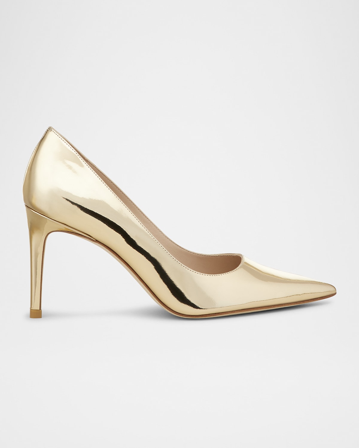 Stuart Weitzman Women's Stuart Power 85 Pumps In Platino