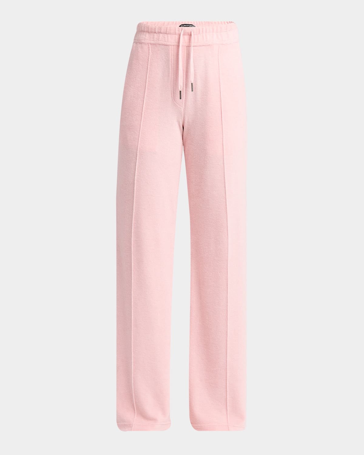 TOM FORD TOWELING JERSEY STRAIGHT-LEG TRACKSUIT PANTS 