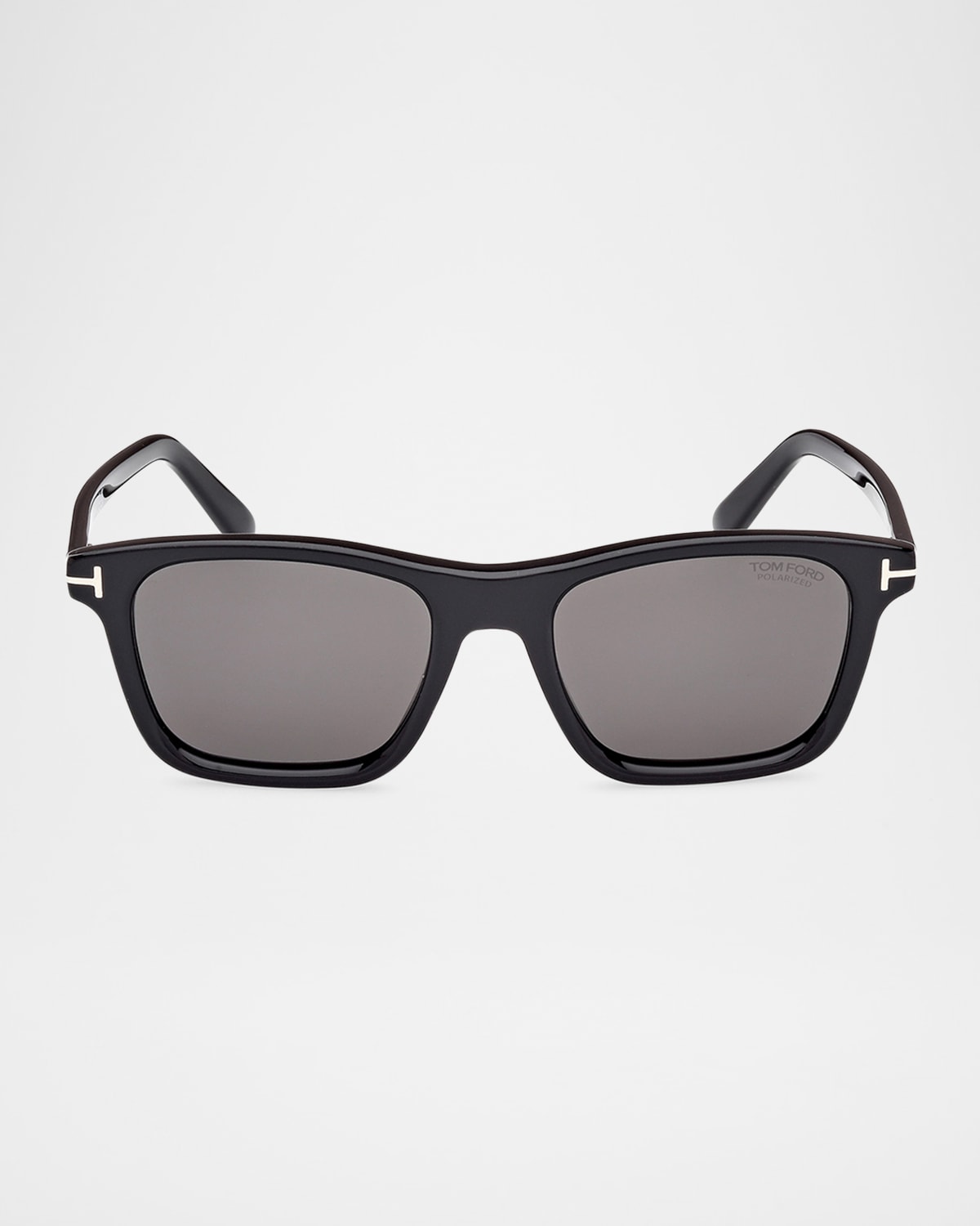 Tom Ford Aslan Sunglasses In Shiny Black