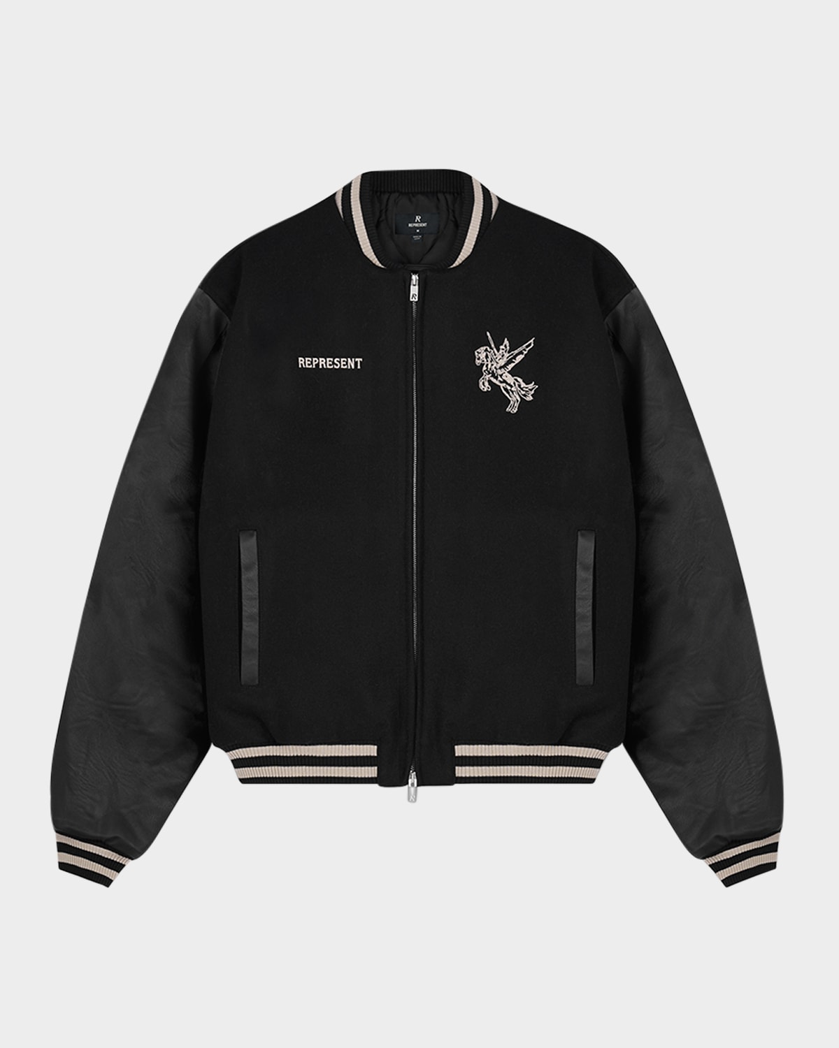 Men's Mascot Wool Varsity Jacket
