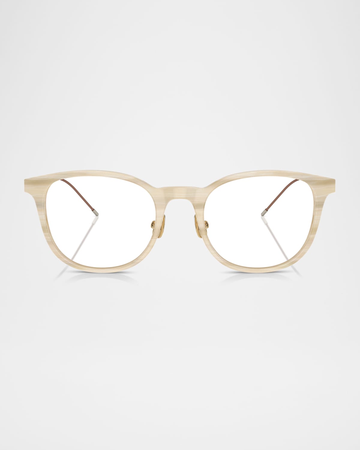Brunello Cucinelli Bc3006 Pillow Square Blue Light Blocking Glasses