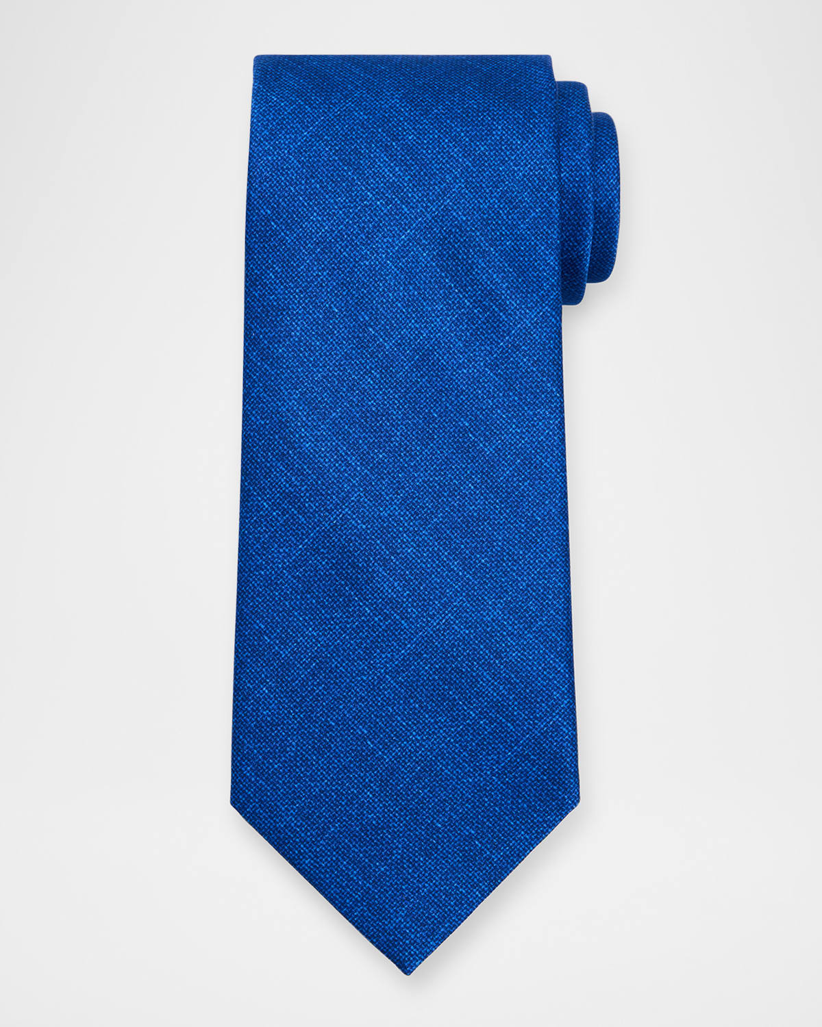 Stefano Ricci Men's Solid Silk Tie In Blue Ricci