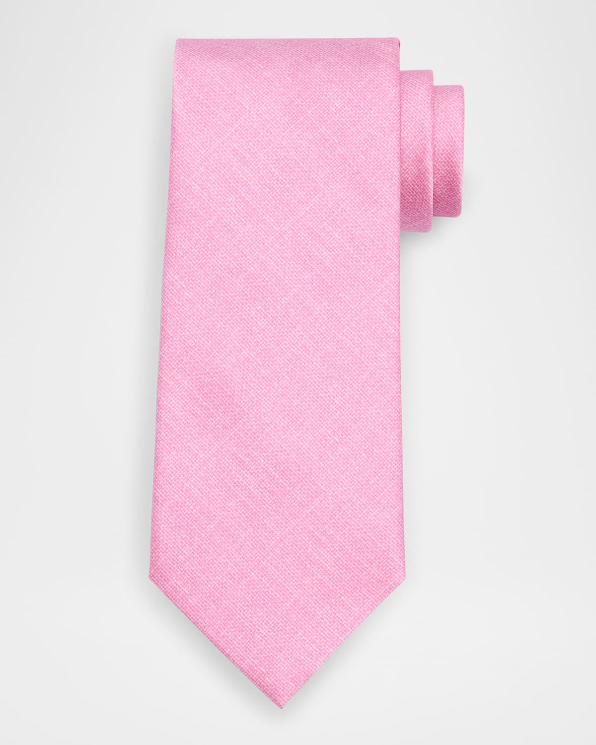 Stefano Ricci Men's Solid Silk Tie In Light Pink