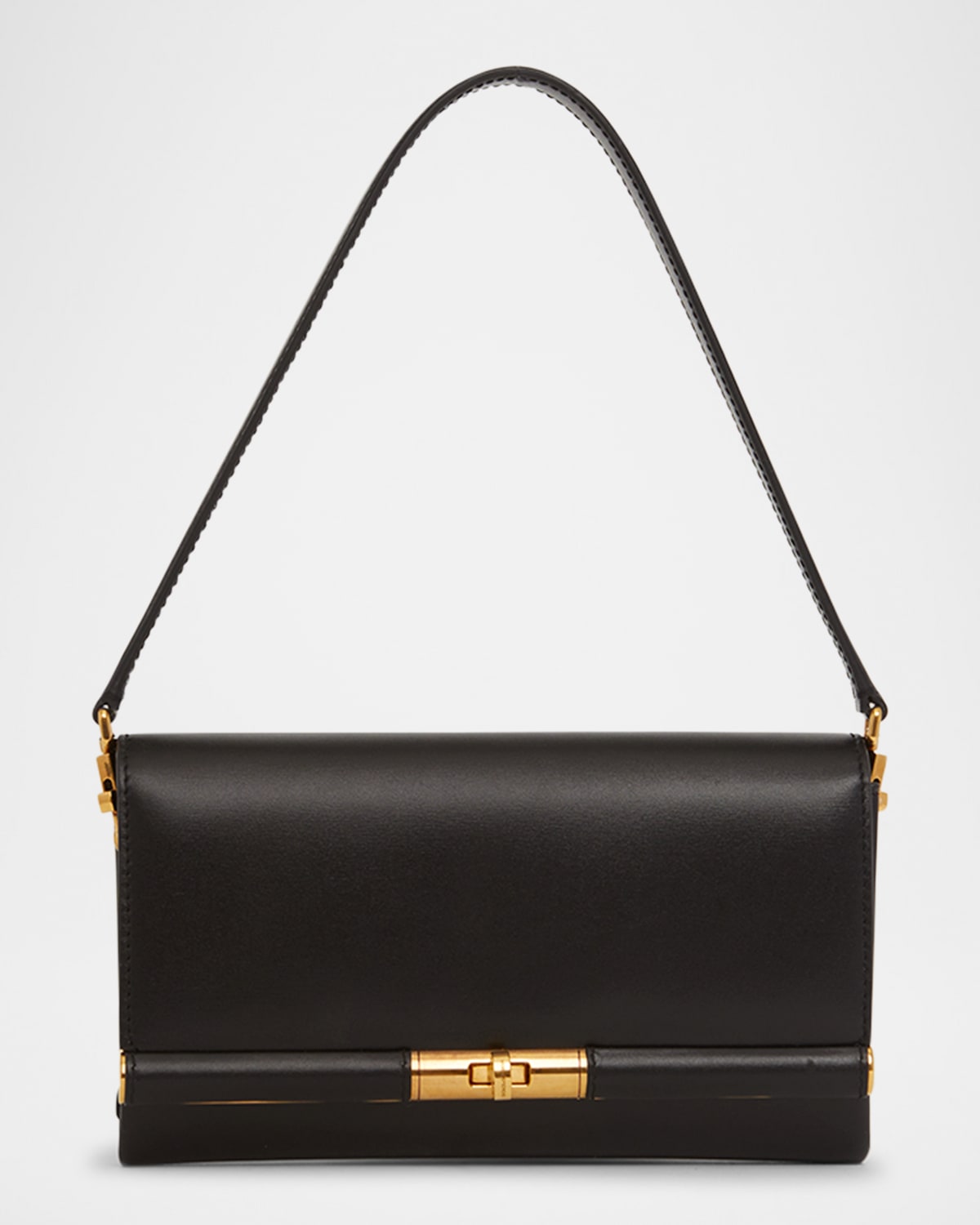 Dolce & Gabbana Marlene Leather Wallet Bag In Nero