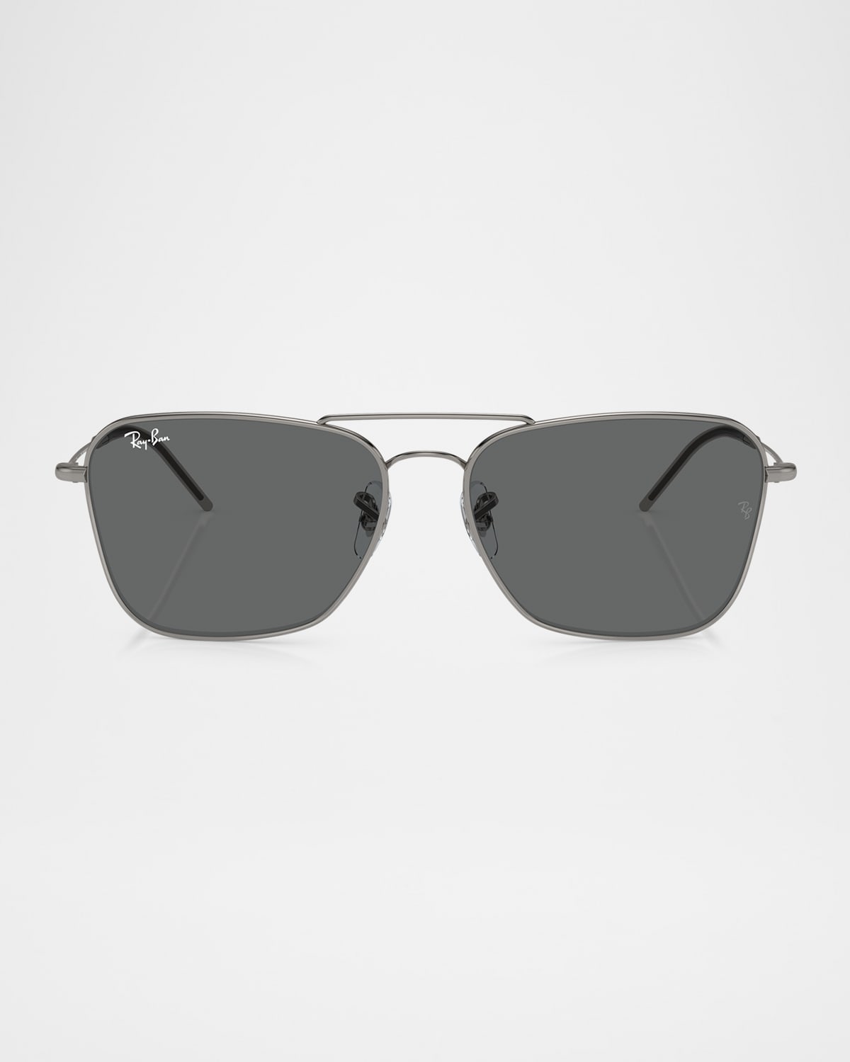 Ray Ban Men's Rbr0102s Square Sunglasses In Gunmetal